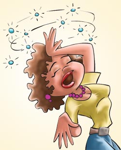 Illustration related to fainting